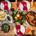 2025 Christmas Decorations Christmas Stocking Knit Initial Christmas