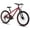 RED, variant on 26" Wheel Mountain Bike, 21 Speed with Dual Disc Brake Mountain Bicycle, Aluminum Frame Fits Teens Womens Mens MTB Cycling Bikes