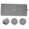 thumbnail image 4 of KONTONTY Cat Food Mat Silicone Non-Slip Prevent Leakage Travel Use 1 Set, 4 of 8