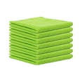 thumbnail image 4 of simhoa 7 Pieces Microfiber Cleaning Cloth Dishtowels Fast Drying Dishcloth Cleaning Rag Green, 4 of 8