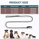 thumbnail image 2 of Correa antideslizante para perro, cuerda de entrenamiento de nailon fuerte con tapón ajustable con resorte  5/16 x 6 pies, correa resistente sin tirones para perros pequeños, medianos y grandes, 2 of 5