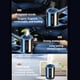 thumbnail image 4 of Engranaje Elegante Del Ambientador Aire Coche Difusor Aroma Perfume 3 Ajustable para El Casero, 4 of 9