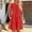 Red Sundresses for Women, variant on Dyegold Sundresses for Women Casual Beach - Womens Summer Dresses Casual Sleeveless Ruffle Bohemian Tiered Mini Sundresses Flowy Swing Loose Short Prom Dress