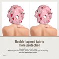 thumbnail image 2 of Disketp Gnome With Heart Adjustable Sleeping Hair Cap, Hairband Sleeping Cap Turban, Unisex, Available for Curly and Straight Hair, 2 of 6