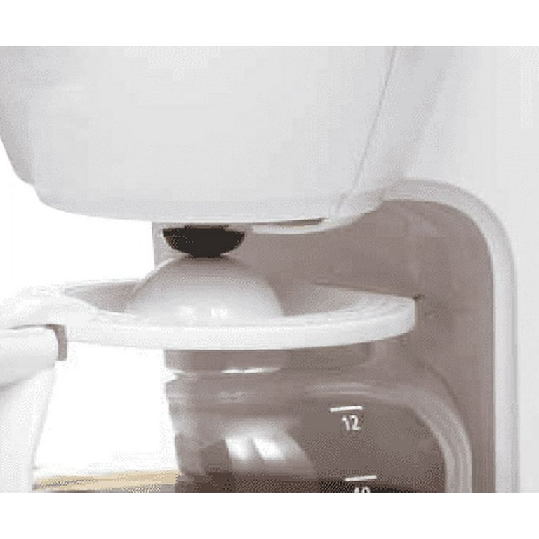 Mainstays 12-Cup Coffee Maker - White for sale online