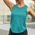 thumbnail image 4 of Wowcloth Clearance Women's 2024 Sports Fitness Yoga Wear Sports Round Neck Camisole, 4 of 4