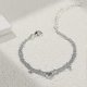 thumbnail image 5 of Sterling Silver Anklet Bracelets, 925 Sliver Platedcharm Dainty Layer Anklets For Women Trendy, 5 of 5