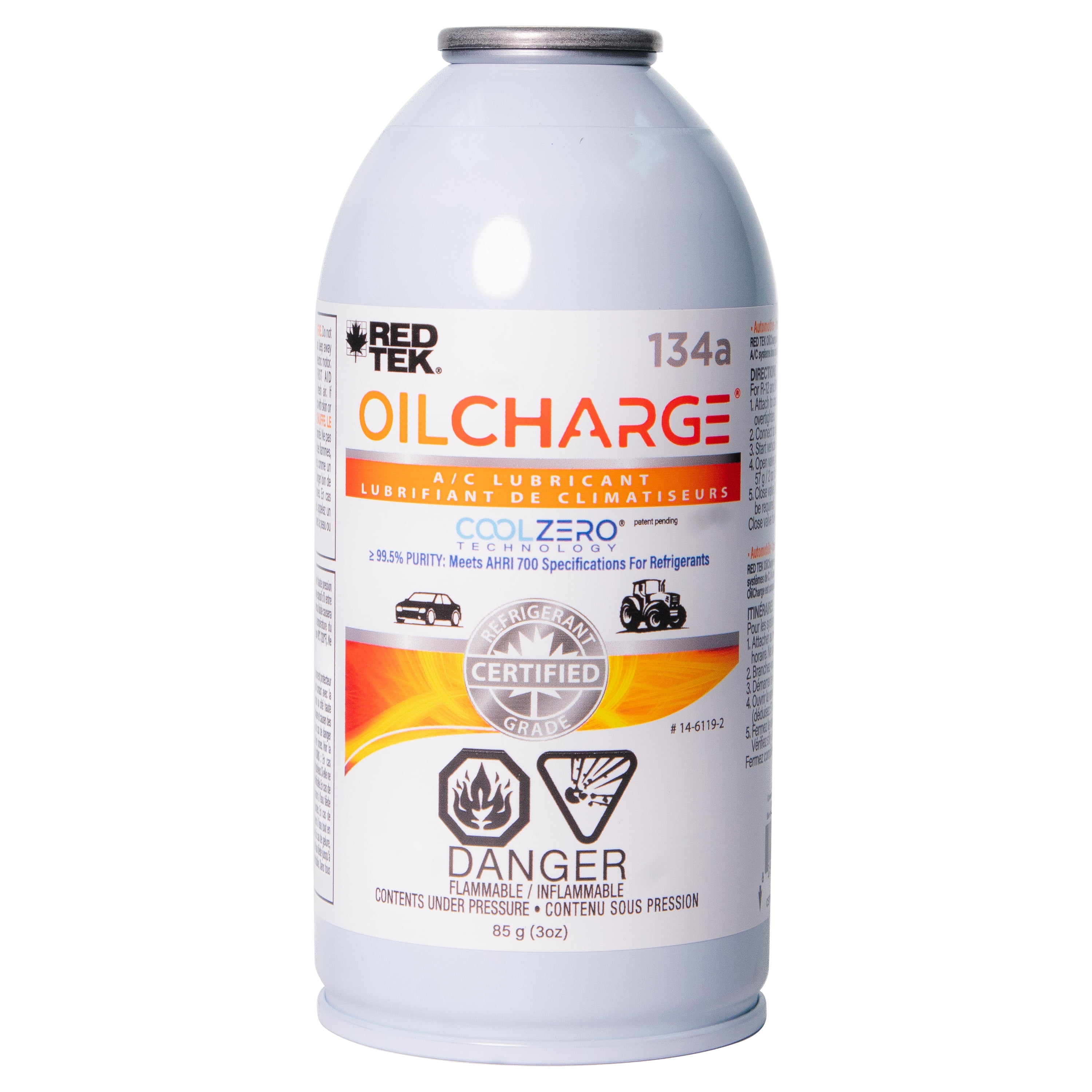 Certified A/C PRO R-134a PAG 100 Oil Charge 3 oz Automotive
