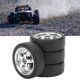 thumbnail image 1 of 4 Uds RC Neumático de Coche Cubo de Plástico Rueda de Goma 33 Cm de Diámetro 12 Cm de Ancho Juego de Accesorios para AE86 RC Crawler Piezas de Actualización de Coche ANGGREK  Otros, 1 of 8