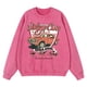 thumbnail image 2 of Sudadera con capucha para hombre, de algodón, holgada, de gran tamaño, cálida, con diseño vintage, desgastada, con coches antiguos, en línea, venta por error y consignación, 2 of 4