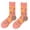 Pink, variant on JGTDBPO Unisex Printing Towel Bottom Socks Fashionlong Sock Comfortable Socks