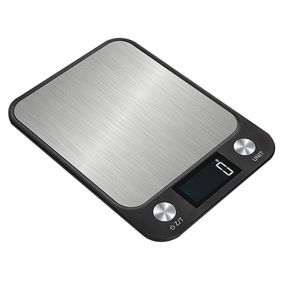 KALLORY 1Pc Kitchen Scale Digital Weighing Postage And Jewelry 5Kg 1G 8.9In 6.1In 0.7In
