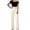 *Beige, variant on ClodeEU Women's High Rise Modern Fit Suit Pant ,Casual Wrinkle Resistant Office Wear Pant Beige,Womens Plus XXL