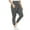 A-Hemp Gray, variant on Nausy Women's High Waist Yoga Pants with Pockets Plus Size Leggings Tummy Control Workout Yoga Leggings Black