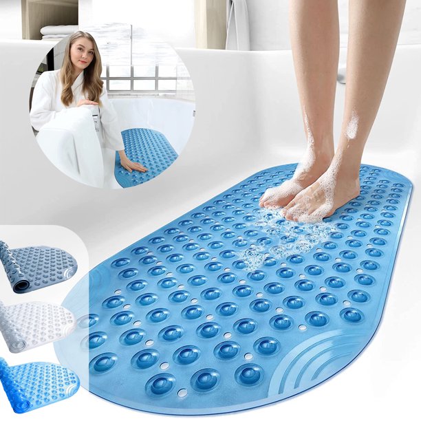 Semfri Bath Tub Shower Mat Non Slip Shower Floor Mats for Bathroom Bath