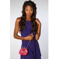thumbnail image 4 of Hello Kitty Pink Sparkle Sequin Crossbody Bag with Chain, 4 of 5