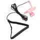 thumbnail image 1 of Al aire libre mascota pájaro lindo arnés correa loros vuelo entrenamiento ajustable cuerda correas rosa S, 1 of 12