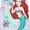 Ariel, variant on Disney Princess Girls Nightgown Sleepshirt Female 2T to 10, Dream Big, Size: 8