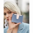 thumbnail image 7 of FALAN MULE Small Wallet for Women Genuine Leather Bifold Purse RFID Blocking Card Holder, 7 of 7