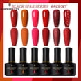 thumbnail image 2 of BORN PRETTY 10ml Nail Gel Set Black Spar Series Semi Permanent Nail Gel Varnish UV LED Matte Gel Polish Soak Off UV Gel Kits Gong Bohan LED, 2 of 2