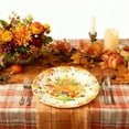 thumbnail image 4 of Grrvtrz 10-Piece Happy Thanksgiving Tableware Set Party Supplies - Autumns Harvests Pattern Disposable Plates Perfects for Fall and Thanksgiving Dinner BBQ Picnics,Holiday Products,Home Decor, 4 of 6