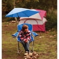 SportBrella Folding Chair with Detachable Umbrella, Blue