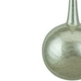 thumbnail image 3 of Northlight 5.5" Silver Glitter Teardrop Ball Glass Christmas Ornament, 3 of 5
