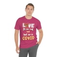 thumbnail image 4 of Love Is In The Air But So Is Covid Funny T-Shirt Cute Nurse Valentine Shirt, 4 of 6