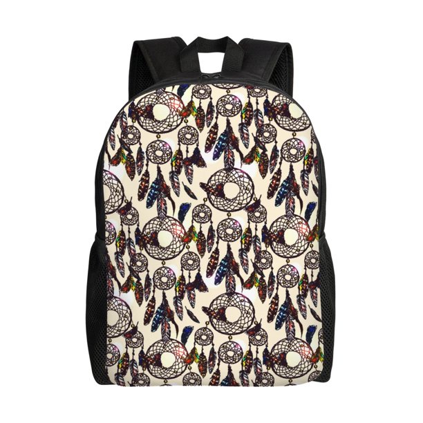 Fotbe Dreamcatcher Mochila de Viaje para Laptop, Mochila Ejecutiva Delgada y Resistente 15.6"