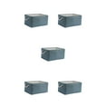 thumbnail image 2 of Maytalsory Sturdy Rope Handle Storage Bin Convenient And Reliable Storage Solution Macaron Light Blue 31*21*13) 5Set, 2 of 6
