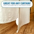 thumbnail image 6 of HMMAGNETS Magnetic Shower Curtain Weights with Rustproof Silicone Wrap, White, 8 Pairs, 6 of 10