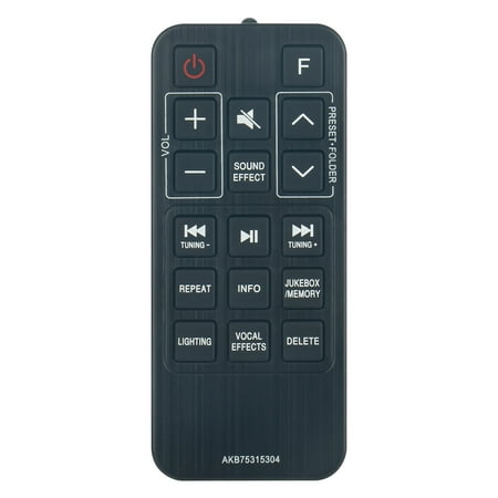 Allimity AKB75315304 Replaced Remote Compatible with LG Home Audio Speaker System AKB75315304