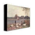 thumbnail image 2 of Trademark Fine Art "On the Banks of the Loing" Canvas Art by Alfred Sisley, 2 of 3