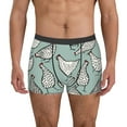 thumbnail image 4 of Wukai Hand Drawn Chickens Print Men’s Underwear Breathable Boxer Briefs,&nbsp;Moisture Wicking & Breathable-XX-Large, 4 of 7