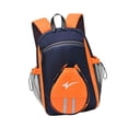 thumbnail image 1 of Mochila de Tenis Multifuncional con Espacio para Raquetas Compartimento Ventilado para Calzado Nylon Cómodo Correas Ergonómicas Adecuada para Deportes azul oscuro, 1 of 8