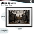 thumbnail image 4 of Stupell Industries Traditional Witch Strolling Town Streets Black Framed Print Under Glass, 23 x 17, by Jacky Ngan, 4 of 8