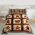 thumbnail image 2 of jejeloiu Kawaii Snowmen Biscuit Bedding Comforter Set,Merry Christmas Twin Comforter Sets,Happy New Year Gifts Bedding Set For Childrem,Ultra Soft Home Decor Reversible,2-Piece, 2 of 8