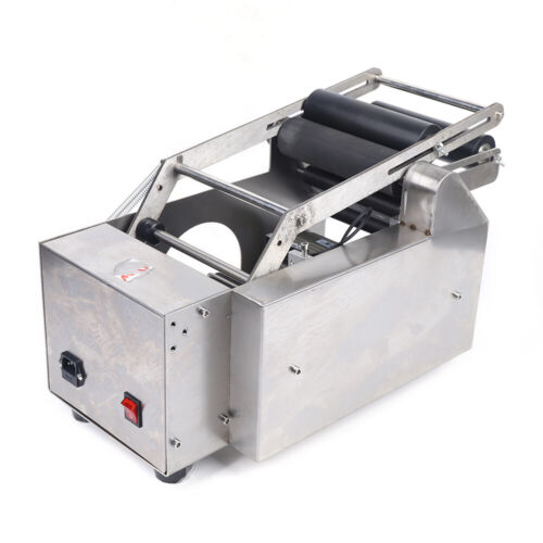 Semi-Automatic Round Bottle Labeling Machine, Coding Machine Label Makers Label