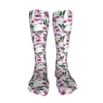 thumbnail image 5 of Naloa Orchids Flowers High Stockings Women Thigh High Stockings Over Knee Long Stockings-One Size, 5 of 8
