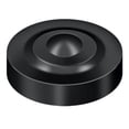 thumbnail image 3 of Deltana Scd100 1" Diameter Solid Brass Round Dimpled Screw Covers - Black, 3 of 3