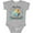 AC-Heather Grey, variant on Inktastic My 1st Hanukkah Dreidel and Laurels Boys or Girls Baby Bodysuit