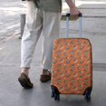 thumbnail image 3 of Orange Dinosaurs Skeletons Pattern Luggage Cover Fashion Suitcase Cover Baggage Covers Fit 25-28 Inch Luggage (Go Travel), 3 of 5
