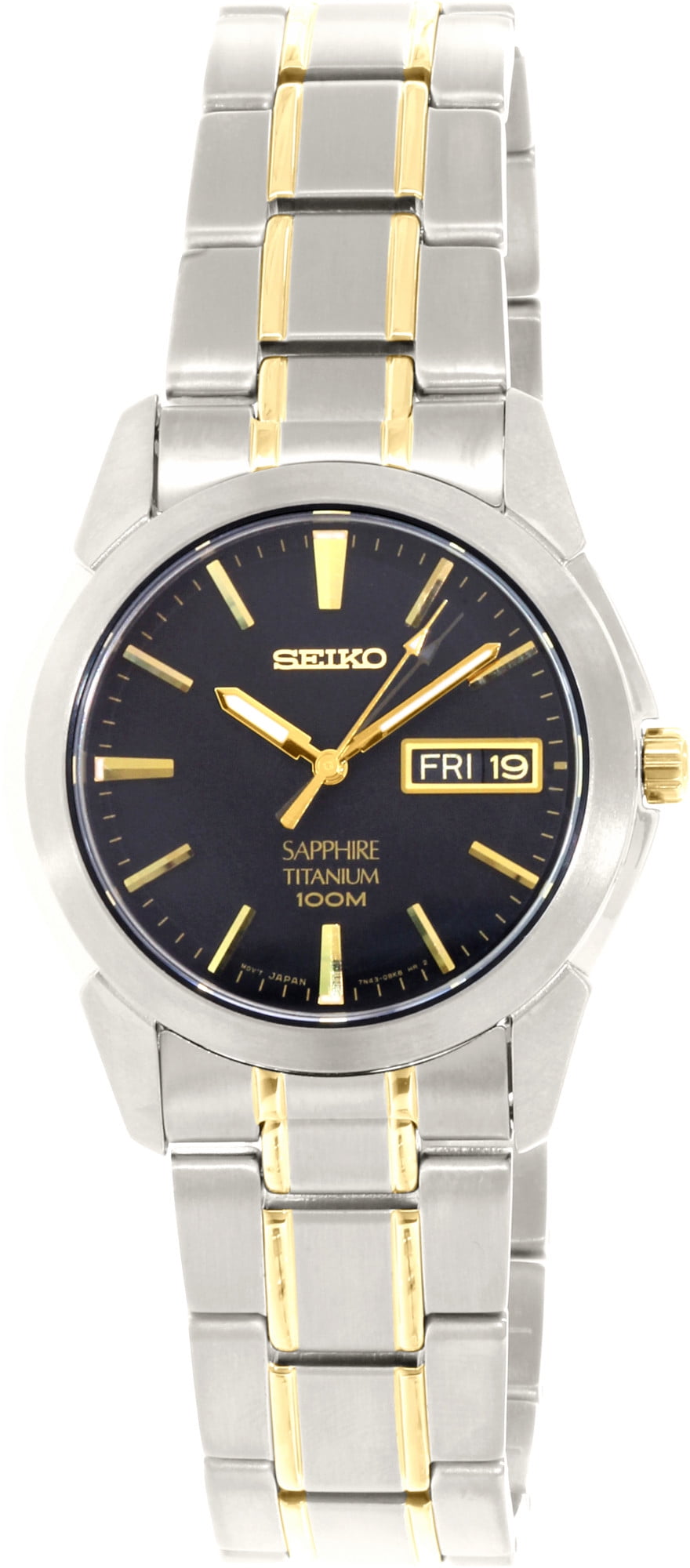 seiko titanium quartz watch