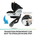thumbnail image 2 of Evenflo Gold Shyft DualRide avec Carryall Storage Siège d'auto pour bébé et poussette Combo (0-18 mois), 2 of 8