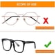 thumbnail image 4 of BR 40 pares de almohadillas nasales de espuma antideslizantes autoadhesivas para gafas, 4 of 5