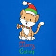 thumbnail image 3 of CafePress - Catnip Christmas Kids Dark T Shirt - Dark T-Shirt Kids XS-XL, 3 of 4