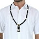 thumbnail image 2 of Collar Rosario Personal Santa Muerte Todo Negro Total, 2 of 6