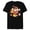 Black, variant on Disney Mickey & Minnie Ice Skating Gingerbread Holiday - Short Sleeve Blended T-Shirt for Adults - Customized-Navy Heather