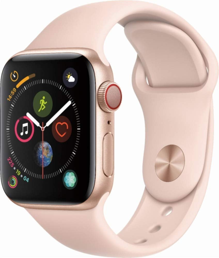 Apple Watch SE (1st Gen) GPS, 44mm Gold Aluminum Case, Starlight