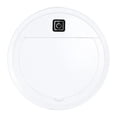 thumbnail image 1 of Aspirador inalámbrico 1600PA Succión fuerte Silencioso 90 Min tiempo de ejecución Aspirador robótico, para oficina Alfombra Piso Hogar blanco SM SunniMix Aspirador de piso, 1 of 8